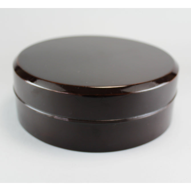 月薄蒔絵鏡巣　長野横笛【Mirror box with moon and silvergrass design by Outeki Nagano】 [k0373]