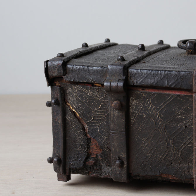 革張手付き小箱　【small box】[s1516]