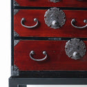 庄内小箪笥　スタンド付き【Syounai smallchest with metal stand】 [j1207]　Japanese Antique Furniture