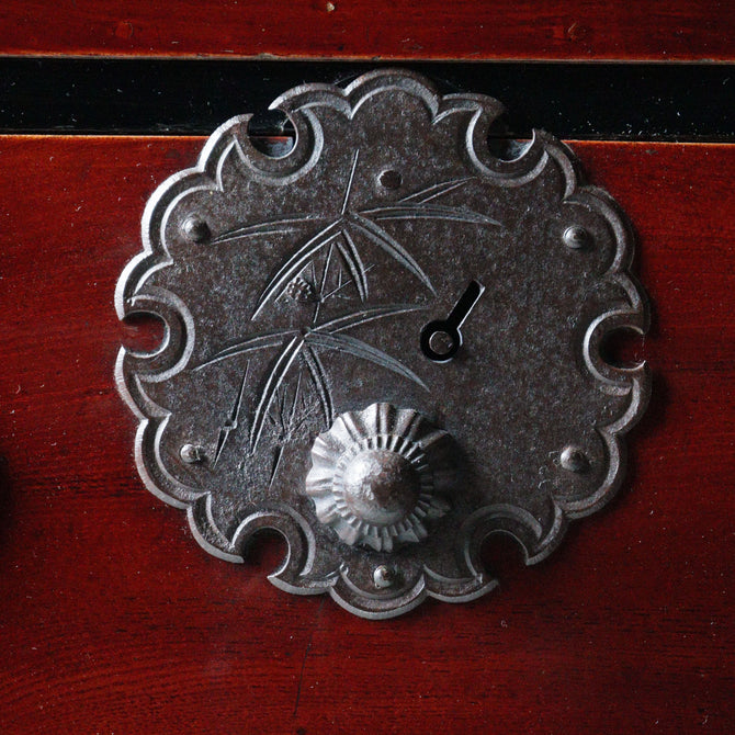 庄内小箪笥　スタンド付き【Syounai smallchest with metal stand】 [j1207]　Japanese Antique Furniture