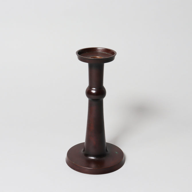 香取正彦／銅燭台【Bronze candlestand by Masahiko Katori】[k0564]