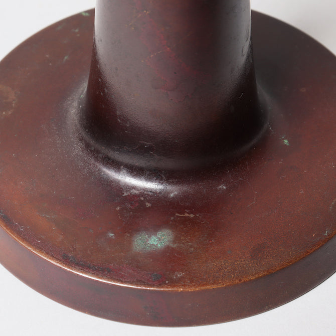 香取正彦／銅燭台【Bronze candlestand by Masahiko Katori】[k0564]