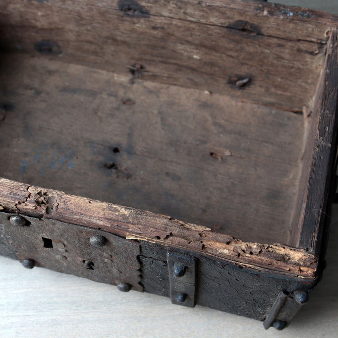 革張手付き小箱　【small box】[s1516]