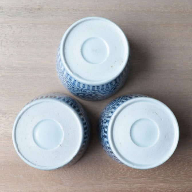 古伊万里蛸唐草紋様蕎麦猪口　1客【OLD IMARI SOBA CHOKO -soba noodle cup 1pc】[p0350]