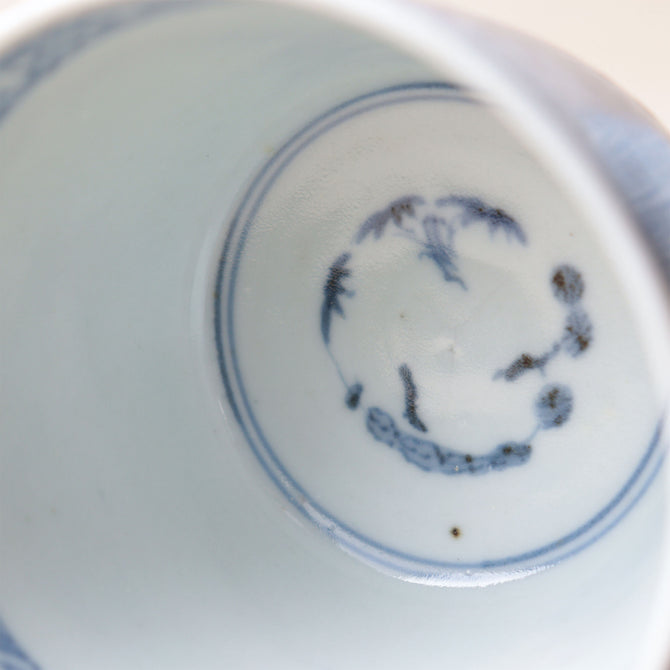 古伊万里蛸唐草紋様蕎麦猪口　1客【OLD IMARI SOBA CHOKO -soba noodle cup 1pc】[p0350]