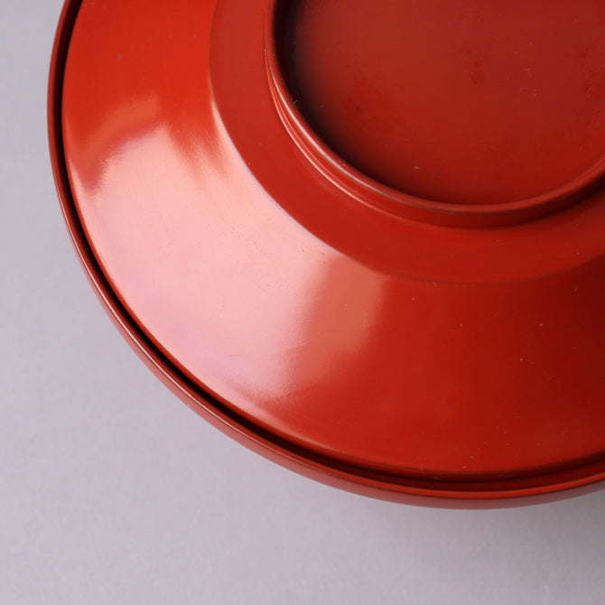 皆朱大平椀 5客揃い [L0012]