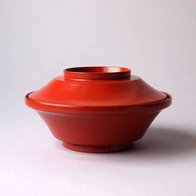 皆朱大平椀 5客揃い [L0012]