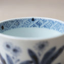 古伊万里草花紋様蕎麦猪口　1客【OLD IMARI SOBA CHOKO -soba noodle cup 1pc】[p0353]