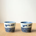 松竹梅蛸唐草蕎麦猪口 一客　【OLD IMARI SOBA CHOKO -soba noodle cup 1pc】[p0355]