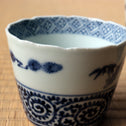 松竹梅蛸唐草蕎麦猪口 一客　【OLD IMARI SOBA CHOKO -soba noodle cup 1pc】[p0355]