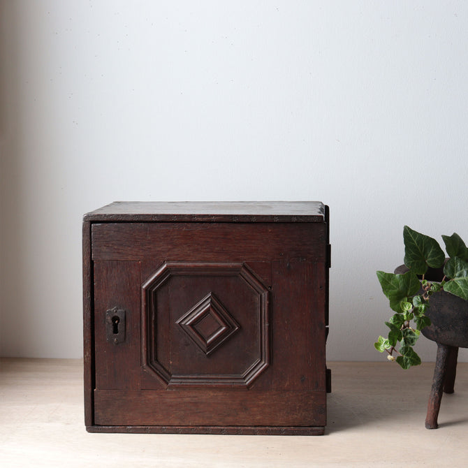 スパイスキャビネット　【Oak Spice Cupboard】[f0306]