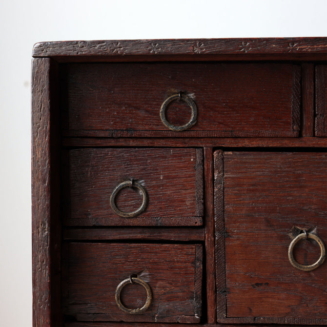 スパイスキャビネット　【Oak Spice Cupboard】[f0306]