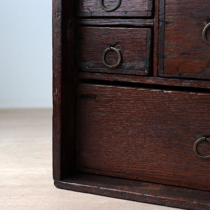 スパイスキャビネット　【Oak Spice Cupboard】[f0306]