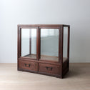 ガラスショーケース【Small glass display case】[f0304]