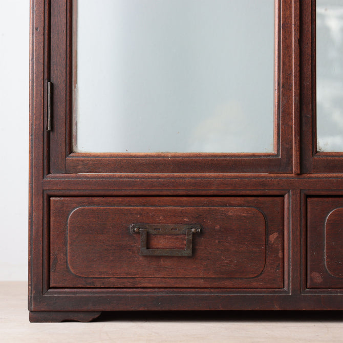 ガラスショーケース【Small glass display case】[f0304]