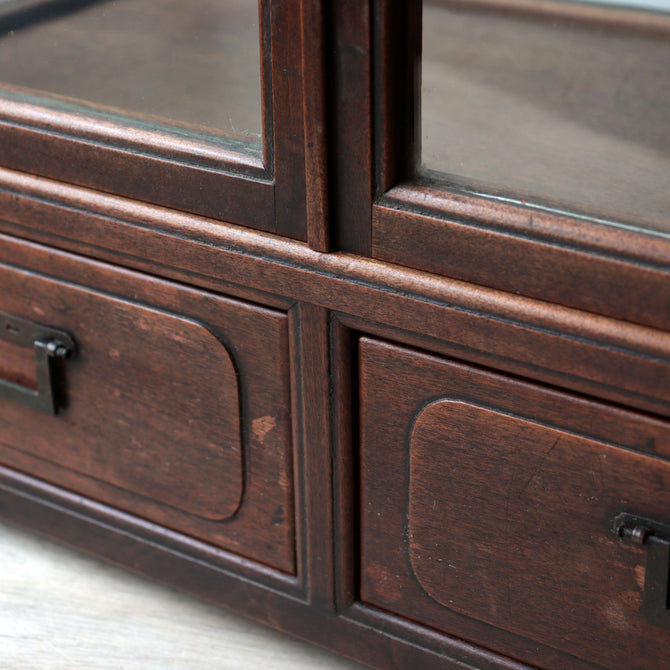 ガラスショーケース【Small glass display case】[f0304]