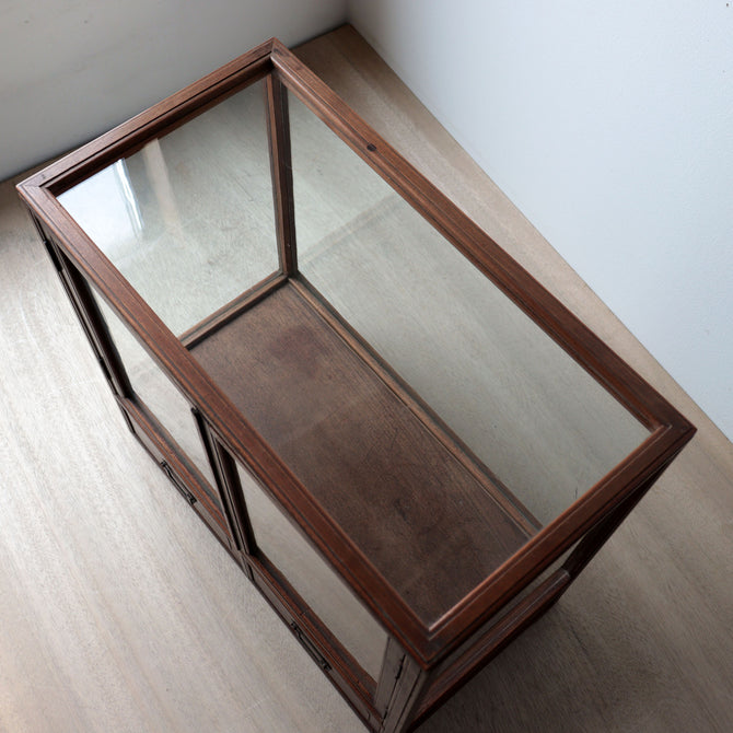 ガラスショーケース【Small glass display case】[f0304]