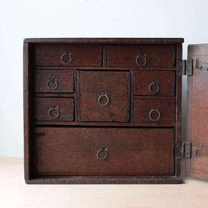 スパイスキャビネット　【Oak Spice Cupboard】[f0306]