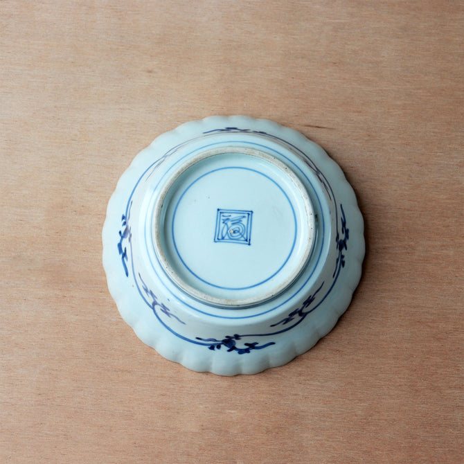古伊万里牡丹唐草膾皿　一客　【OLD IMARI Bowl】[p0359]