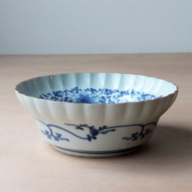 古伊万里牡丹唐草膾皿　一客　【OLD IMARI Bowl】[p0359]
