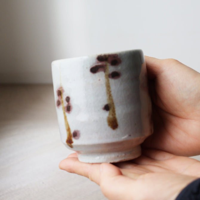 湯呑茶碗　木村一郎作[k0526]