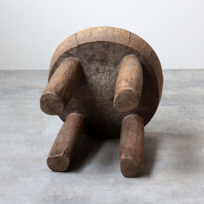 アフリカンスツール セヌフォ族の椅子　【African Stool】[f0309]