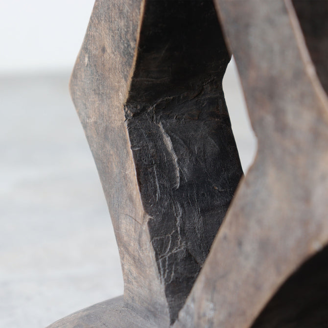 アフリカンスツール ジンバブエ　トンガ族の椅子　【African Stool】[f0308]