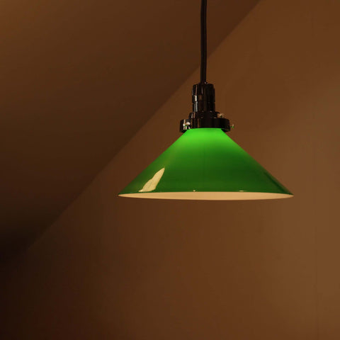 電笠　(緑)　[s01493]