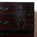 ◆ご商談中ーSales pending◆時代箪笥／米沢兜金具衣裳箪笥【Yonezawa clothing chest 】 [j1098]　Japanese Antique Furniture