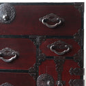 米沢桜紋金具小箪笥　スタンド付き【Yonezawa smallchest with metal stand】 [j1213]　Japanese Antique Furniture