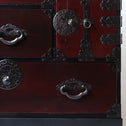 米沢桜紋金具小箪笥　スタンド付き【Yonezawa smallchest with metal stand】 [j1213]　Japanese Antique Furniture