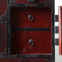 米沢桜紋金具小箪笥　スタンド付き【Yonezawa smallchest with metal stand】 [j1213]　Japanese Antique Furniture