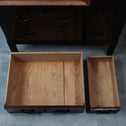 米沢桜紋金具小箪笥　スタンド付き【Yonezawa smallchest with metal stand】 [j1213]　Japanese Antique Furniture