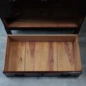 米沢桜紋金具小箪笥　スタンド付き【Yonezawa smallchest with metal stand】 [j1213]　Japanese Antique Furniture