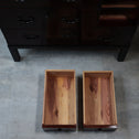 米沢桜紋金具小箪笥　スタンド付き【Yonezawa smallchest with metal stand】 [j1213]　Japanese Antique Furniture