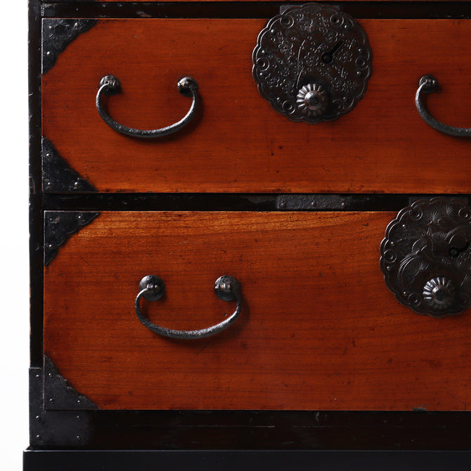 庄内小箪笥　スタンド付き【Shounai small chest with metal stand】 [j1214]　Japanese Antique Furniture