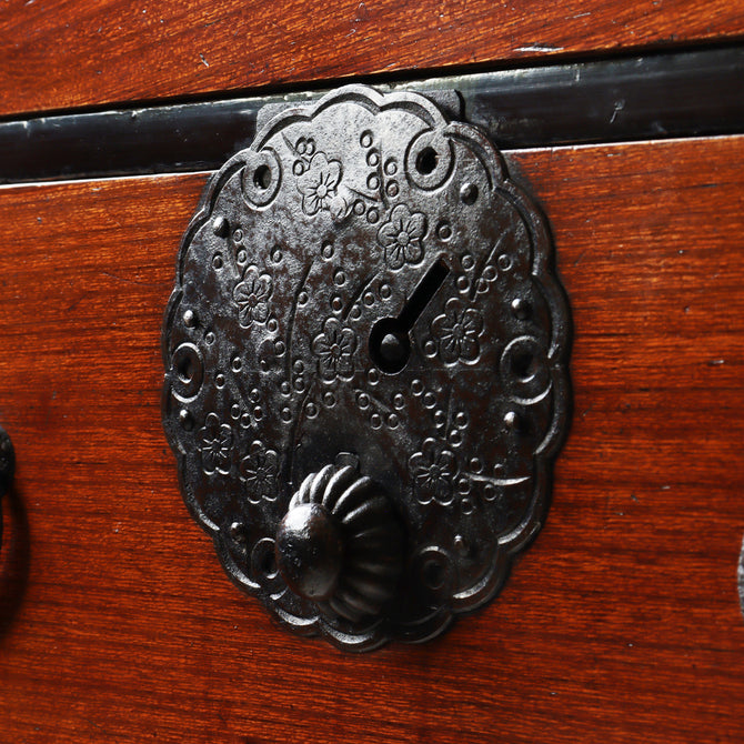 庄内小箪笥　スタンド付き【Shounai small chest with metal stand】 [j1214]　Japanese Antique Furniture