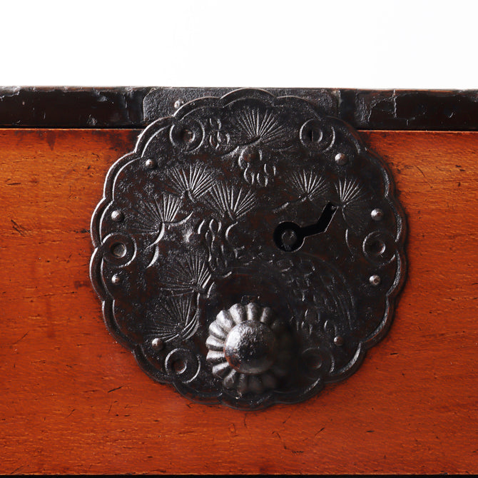 庄内小箪笥　スタンド付き【Shounai small chest with metal stand】 [j1214]　Japanese Antique Furniture