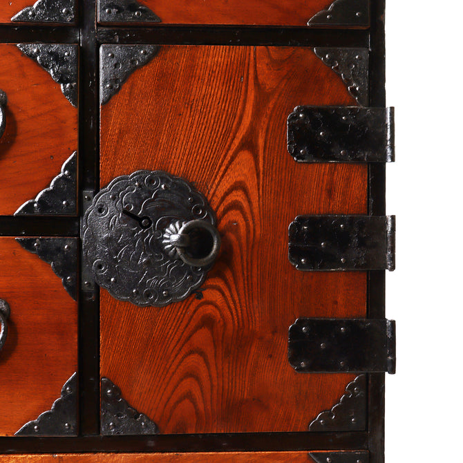 庄内小箪笥　スタンド付き【Shounai small chest with metal stand】 [j1214]　Japanese Antique Furniture