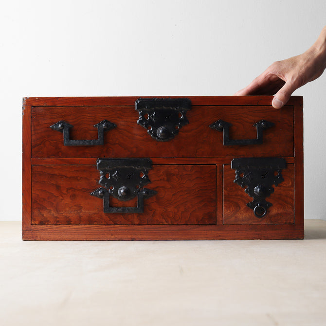 時代箪笥／知工箪笥（船箪笥）【CHIKUDANSU - sea chest】 [j1215]Japanese Antique Furniture