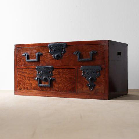 時代箪笥／知工箪笥（船箪笥）【CHIKUDANSU - sea chest】 [j1215]Japanese Antique Furniture