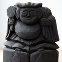 木彫 恵比寿様大黒様【EBISU and DAIKOKU wood statue 】 [s1490]