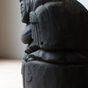 木彫 恵比寿様大黒様【EBISU and DAIKOKU wood statue 】 [s1490]