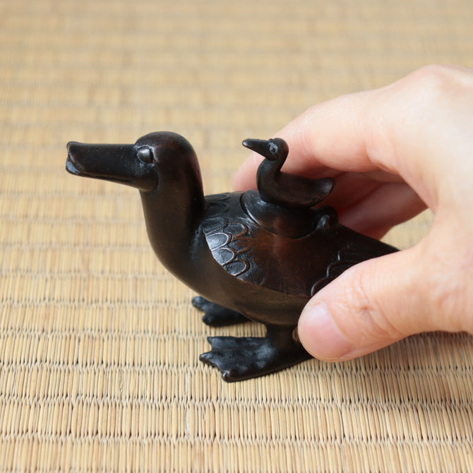 銅鳥水滴【Bronze inkstone water dropper 】 [s1522]