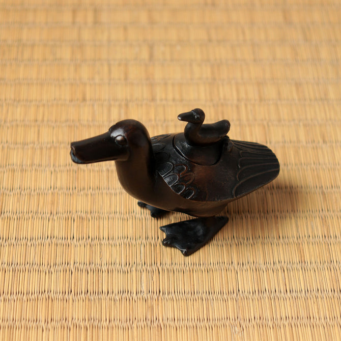 銅鳥水滴【Bronze inkstone water dropper 】 [s1522]