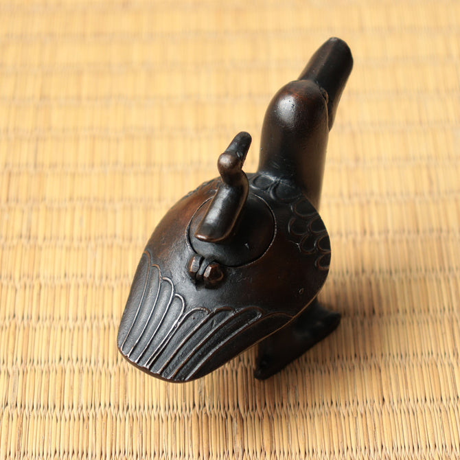 銅鳥水滴【Bronze inkstone water dropper 】 [s1522]
