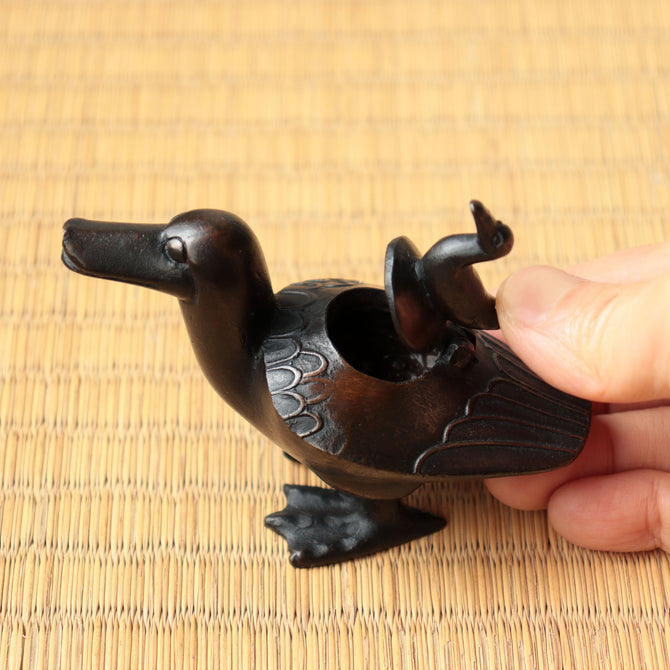 銅鳥水滴【Bronze inkstone water dropper 】 [s1522]