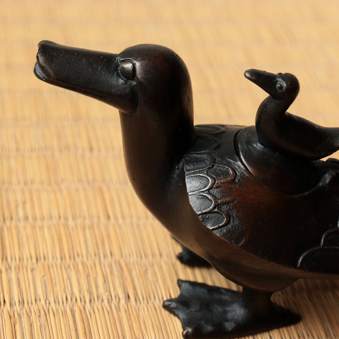 銅鳥水滴【Bronze inkstone water dropper 】 [s1522]