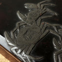 蟹硯箱[k0614]【 Inkstone Box with Crab Design】