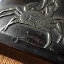 蟹硯箱[k0614]【 Inkstone Box with Crab Design】